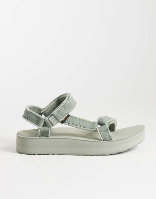 Teva Midform Universal Canvas sandals in seagrass blue, 2 of 4