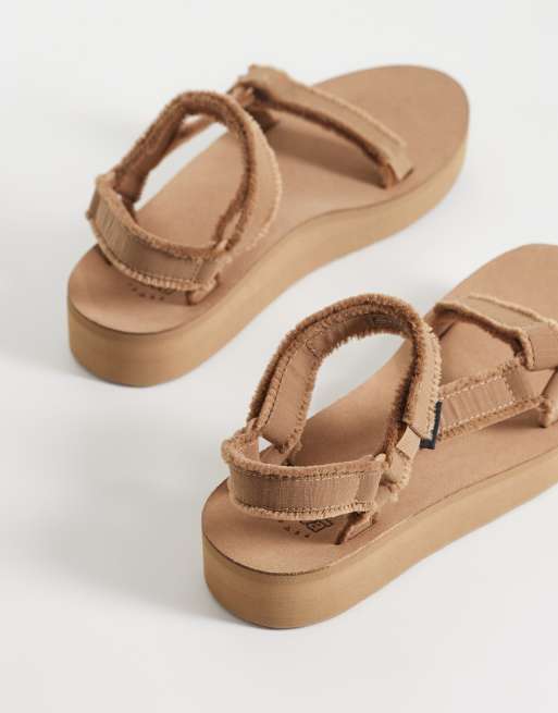 Teva Midform Universal Canvas sandals in tan, 4 of 4