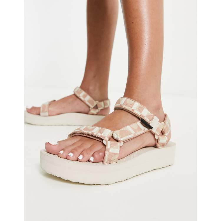 Teva store sandals beige