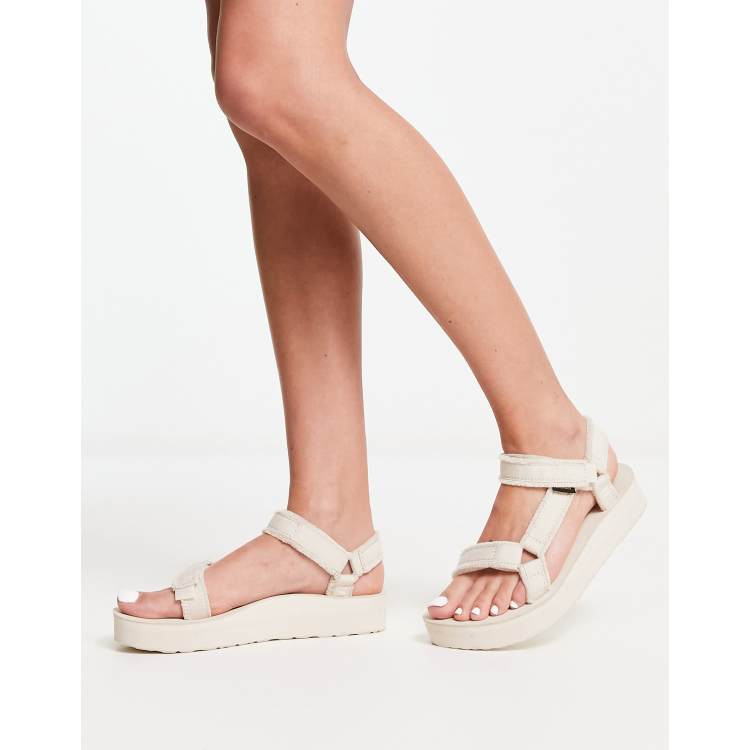 Teva midform universal chunky sandals in beige