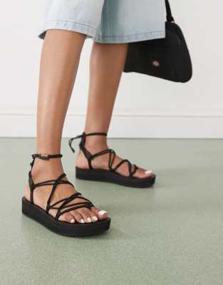 Teva midform universal chunky sandals in black