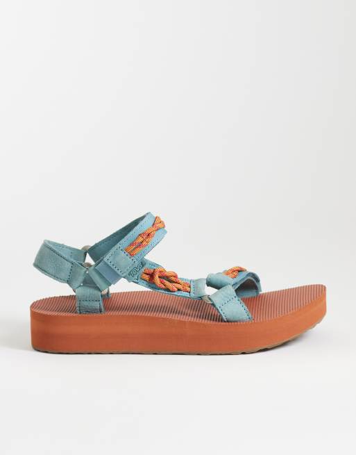 Teva Midform Universal Knotted sandals in smoke blue, 2 of 4