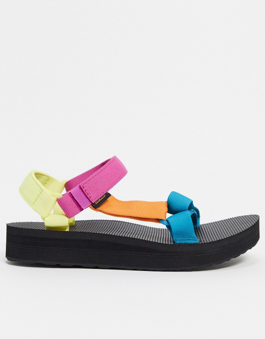 Teva – Midform Universal – Retro – Blockfärgade sandaler-Flerfärgad