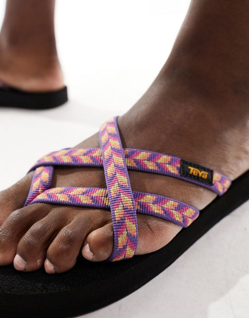 Teva Olowahu sandals in geometric pink