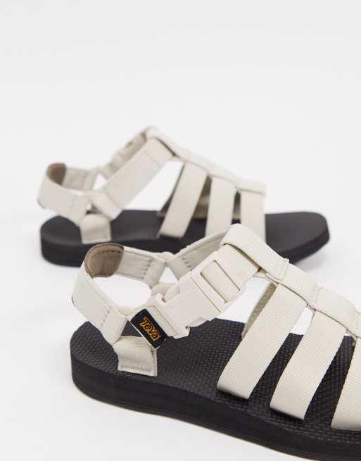 Teva Original Dorado sandals in off white | ASOS