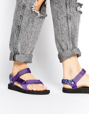 teva purple sandals