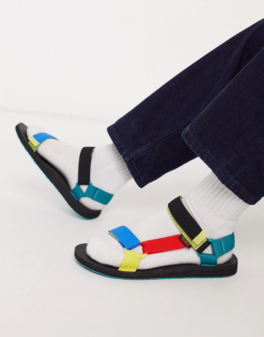 Teva – Original – Universal – Blockfärgade sandaler-Flerfärgad