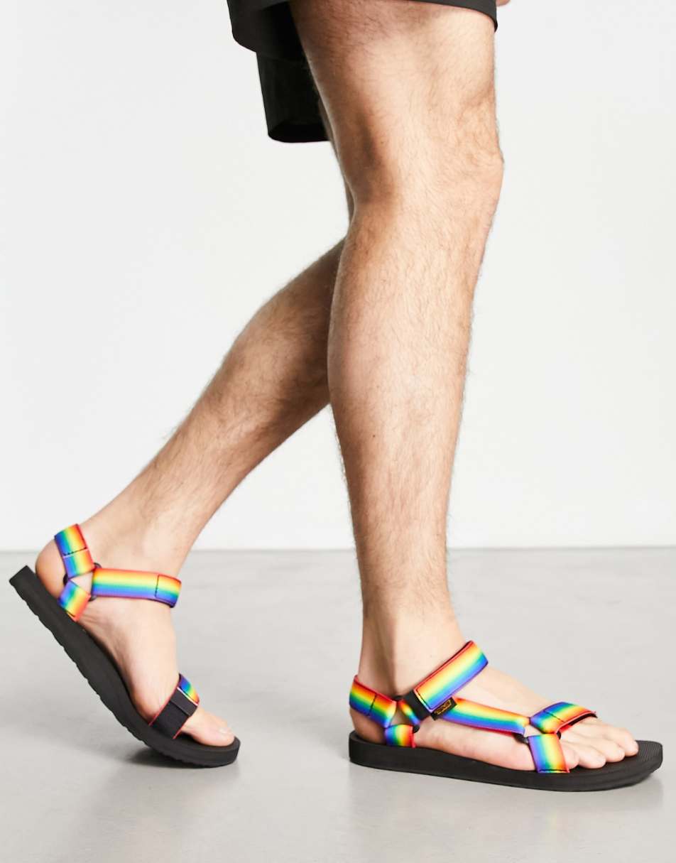 Teva original universal pride sandals in multi