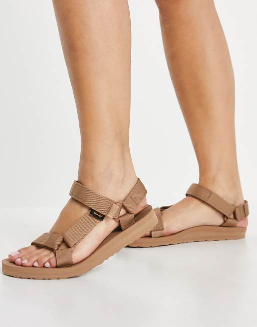 Loodgieter Beïnvloeden Chemicaliën Teva - Original Universal - Sandalen in duinzandkleur | ASOS