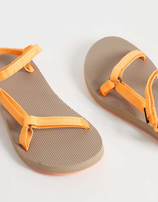 Teva - Original Universal - Sandali slim color papaya, 2 di 4