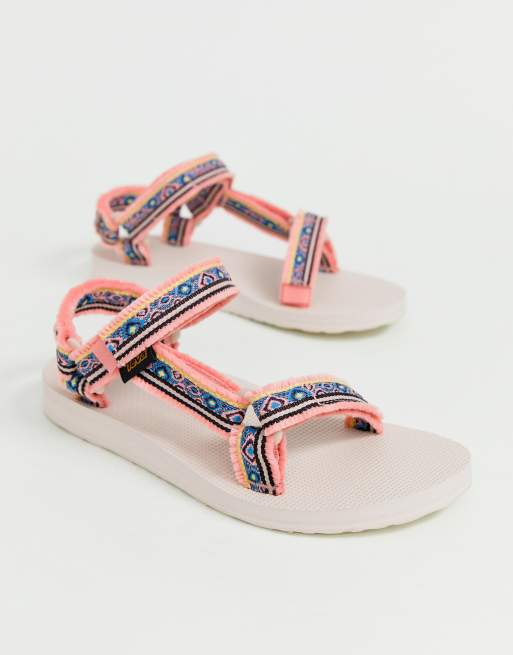 Teva cheap fringe sandal