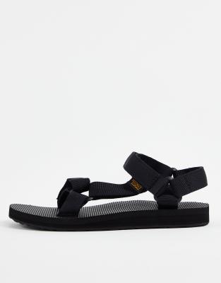 teva midform universal chunky sandals in black