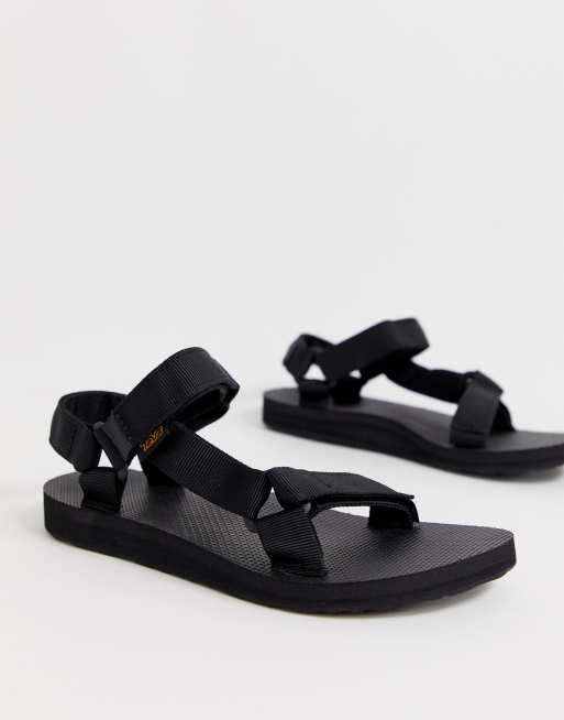 Teva original universal urban online tech sandals in black