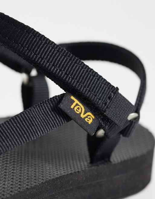 Teva Original Universal sandals in black, 3 of 4