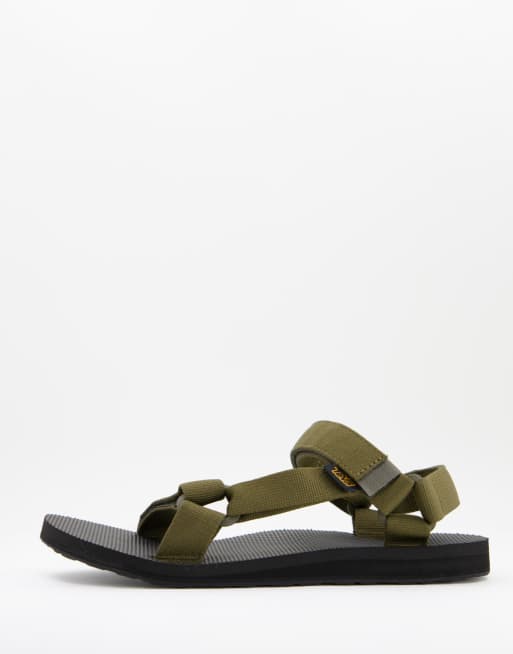 Teva Original universal sandals in olive ASOS