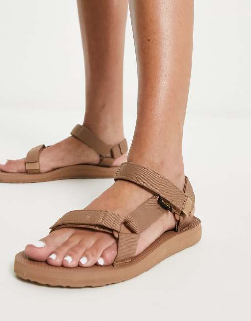 Teva original universal sandals in sand dune tan ASOS