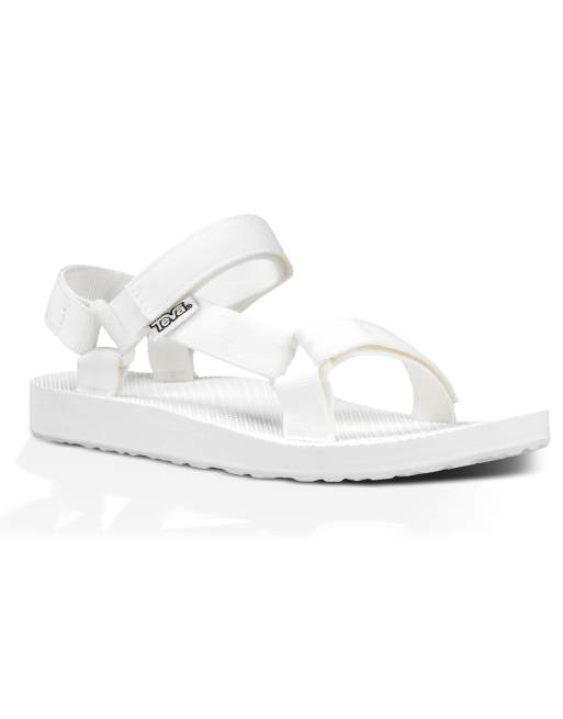 Teva original sandal white sales