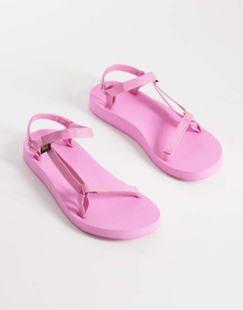 Teva Original Universal Slim sandals in fuchsia pink - view 1