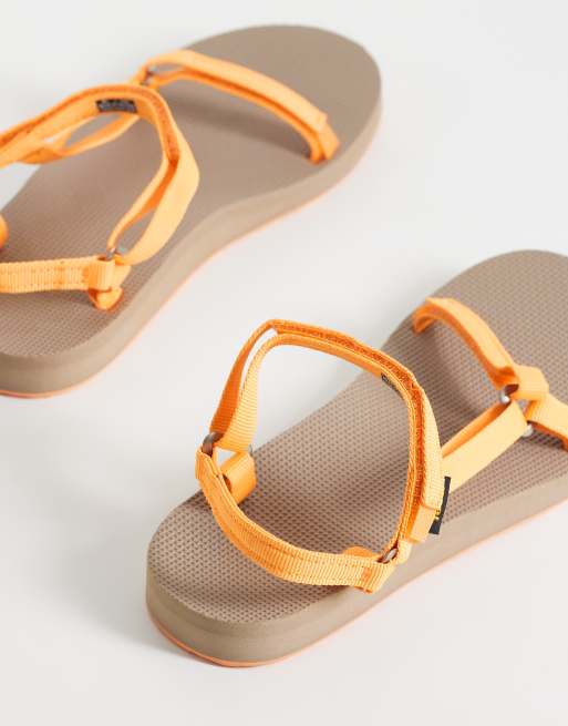 Teva Original Universal Slim sandals in papaya, 4 of 4