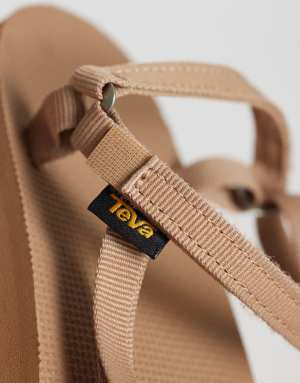 Teva Original Universal Slim sandals in tan