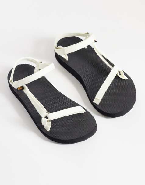 Teva Original Universal Slim sandals in white - view 1