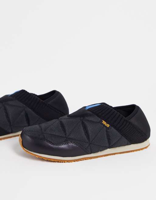 Teva Re Ember Moc slippers in black ASOS