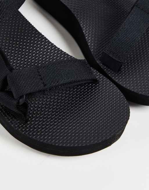 Teva – Universal Midform – Czarne sandały na grubej podeszwie, 3 z 4
