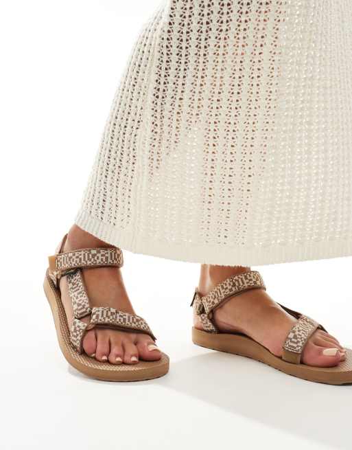  Teva Universal original sandals in beige print