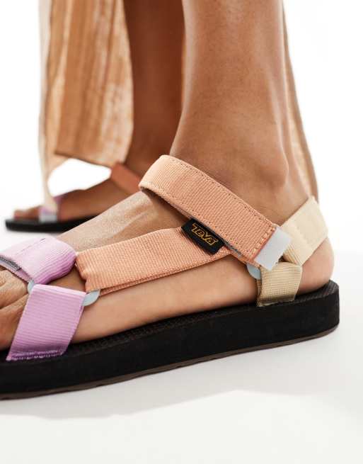 Teva Universal original sandals in peach ASOS