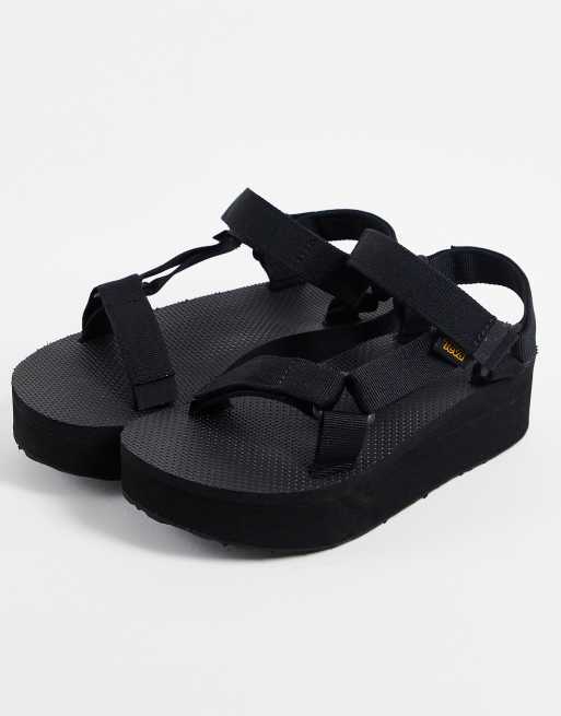 Teva - Universal - Sandali flatform neri, 3 di 4