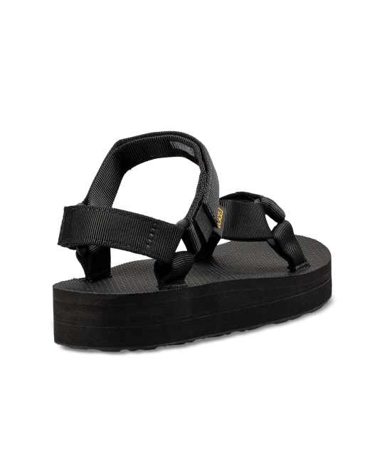 Teva - Universal - Sorte chunky sandaler med midform-sål, 4 af 4