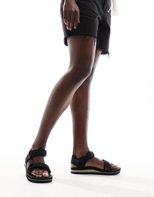 Teva Universal Trail sandals in black ASOS