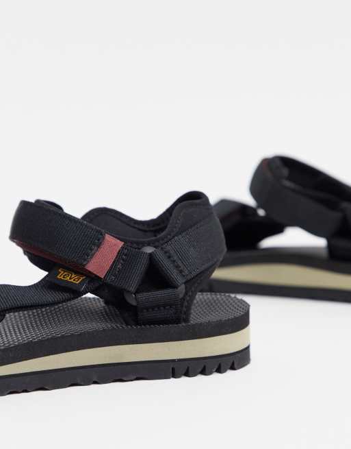 Teva – Universal Trail – Svarta grova sandaler, 4 av 4