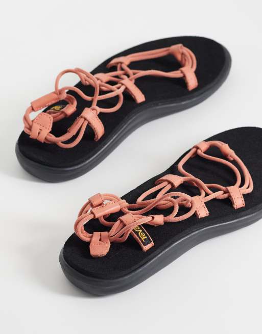 Teva Voya Infinity sandals in orange, 3 of 4
