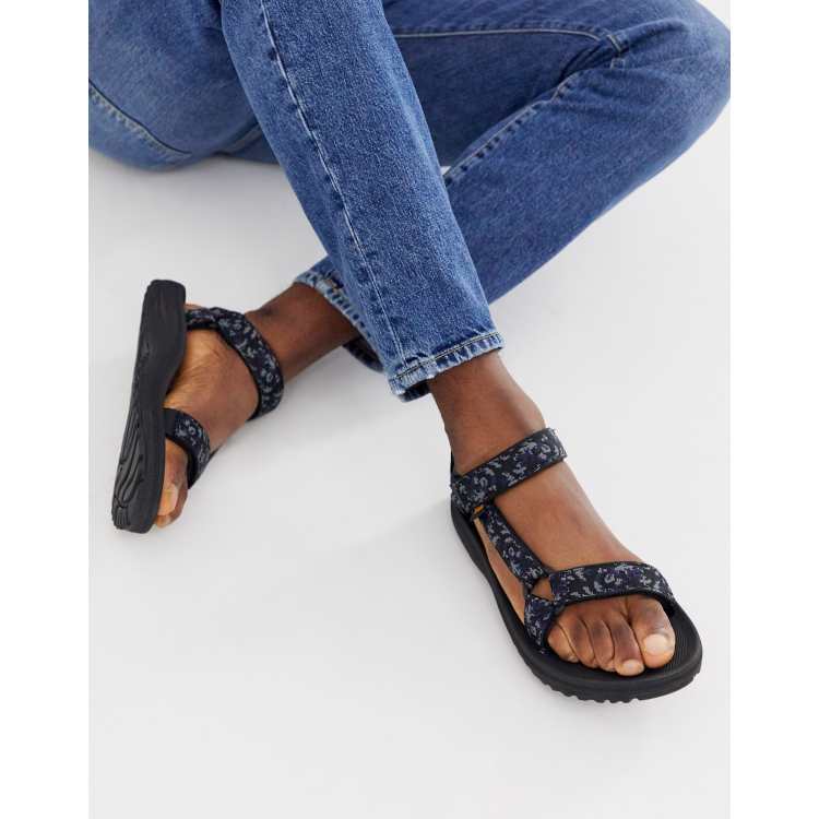 Teva Winsted tech sandals in navy print