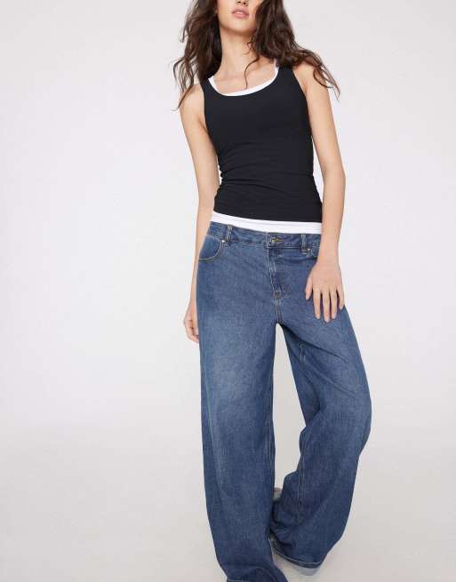 Tezenis 2 in 1 natural lifting camisole in black, 4 of 5