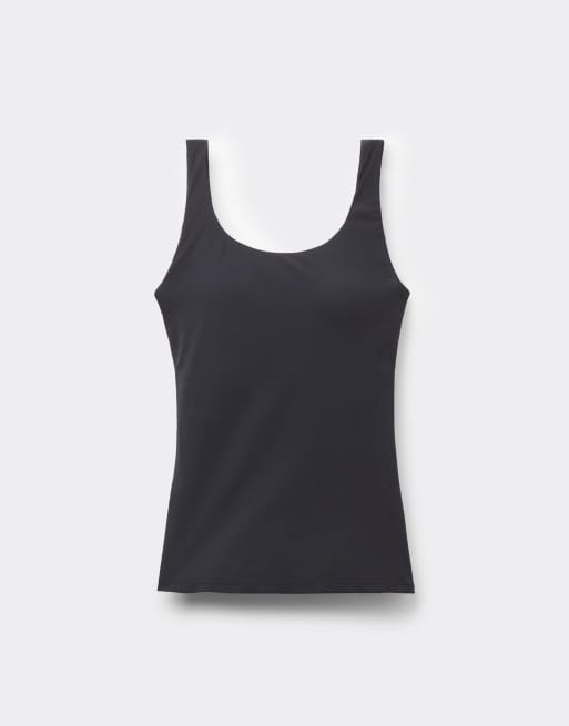 Tezenis 2 in 1 natural lifting camisole in black, 5 of 5