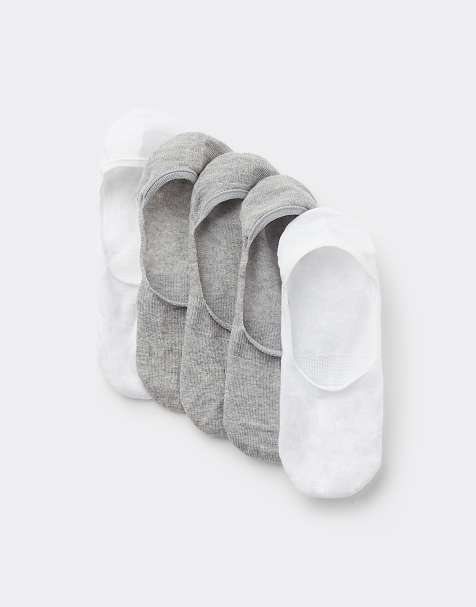 Tezenis 5 pairs of cotton shoe liners in multicolor - view 1