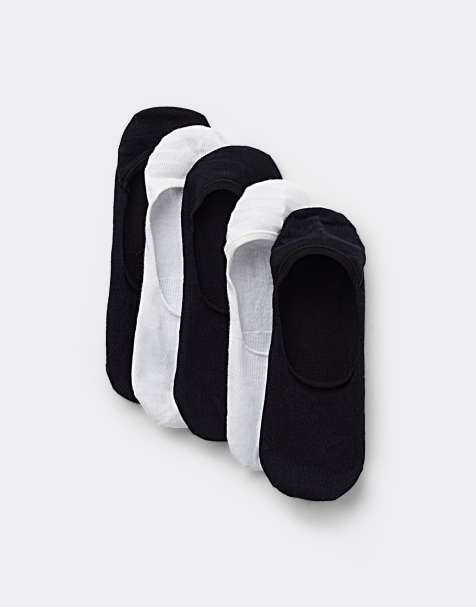 Tezenis 5 pairs of cotton shoe liners in multicolor - view 1