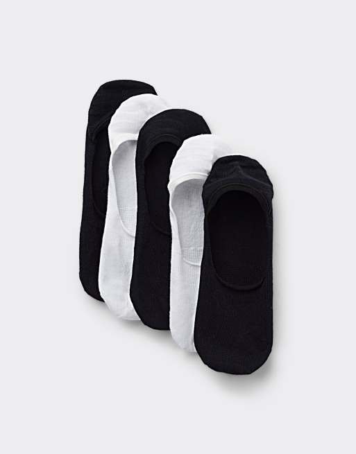 Tezenis 5 pairs of cotton shoe liners in multicolor