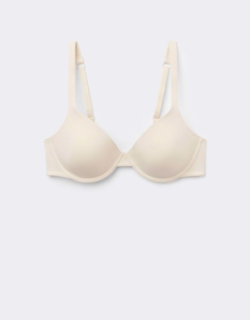 Tezenis Athens microfibre push-up bra in ivory, 5 of 5