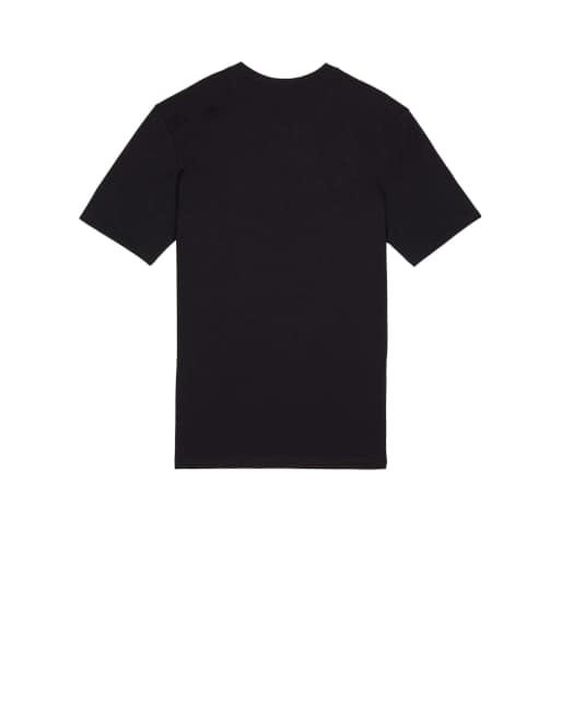 Tezenis Basic relaxed-fit cotton t-shirt in black, 6 of 6