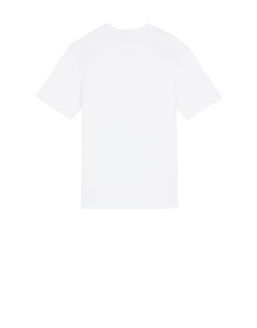Tezenis Basic relaxed-fit cotton t-shirt in white, 6 of 6