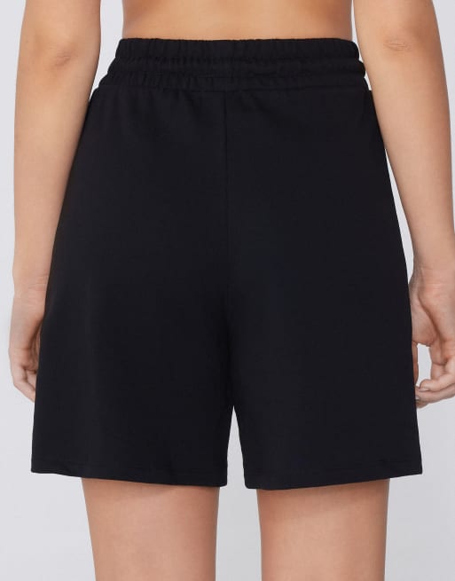 Tezenis Bermuda shorts with drawstring in black, 2 of 5