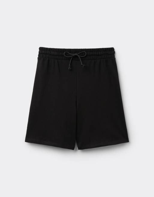 Tezenis Bermuda shorts with drawstring in black, 5 of 5