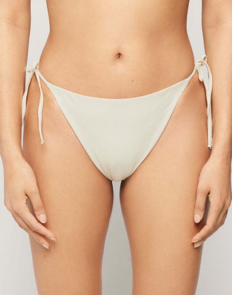 Tezenis Brazilian briefs laces paradise bay in white shell - view 1