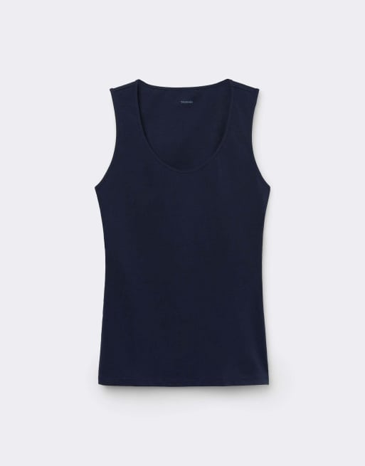 Tezenis Camisole with wide straps in absolute blue, 5 of 5