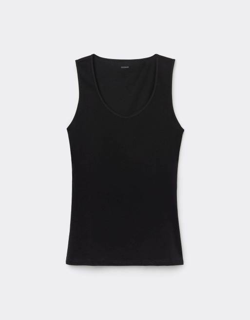 Tezenis Camisole with wide straps in black, 5 of 5