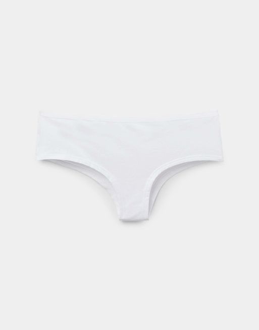 Tezenis Cotton french knickers in white, 5 of 6
