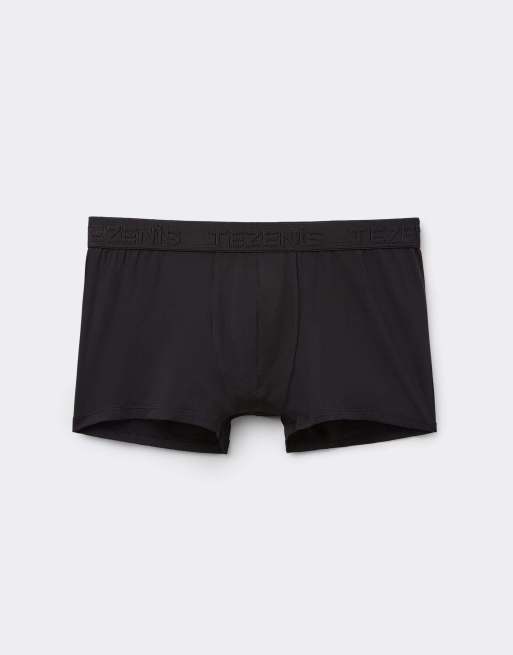 Tezenis Elastic microfibre boxers with logo in black, 5 of 5